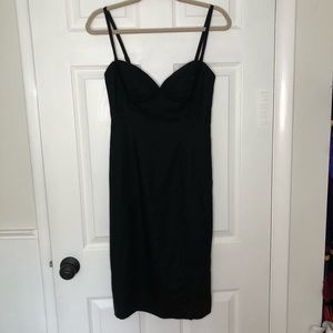 Rebecca Taylor Sweetheart Knee Length Fitted Dress